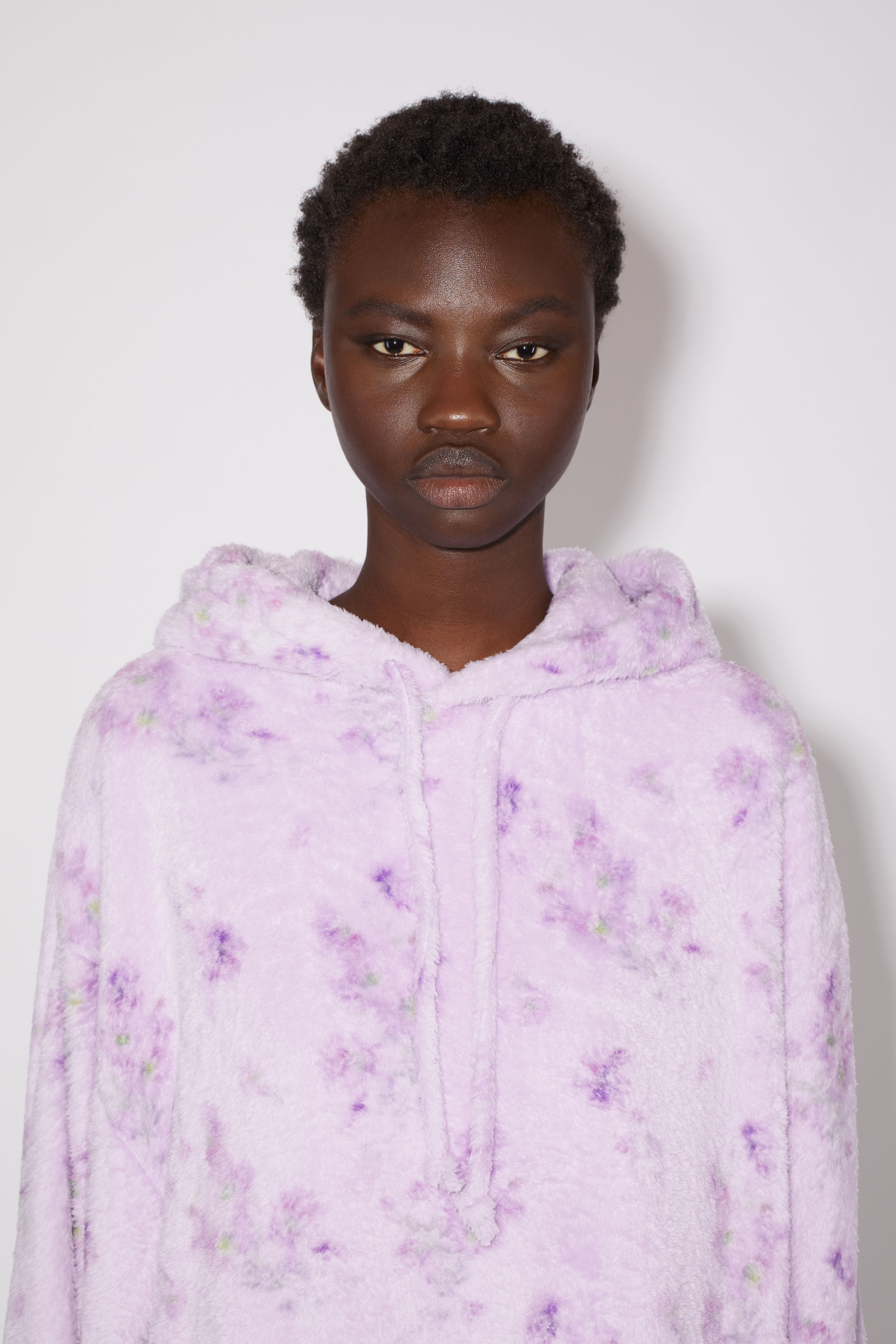 Teddy hooded sweatshirt - Orchid purple - 5
