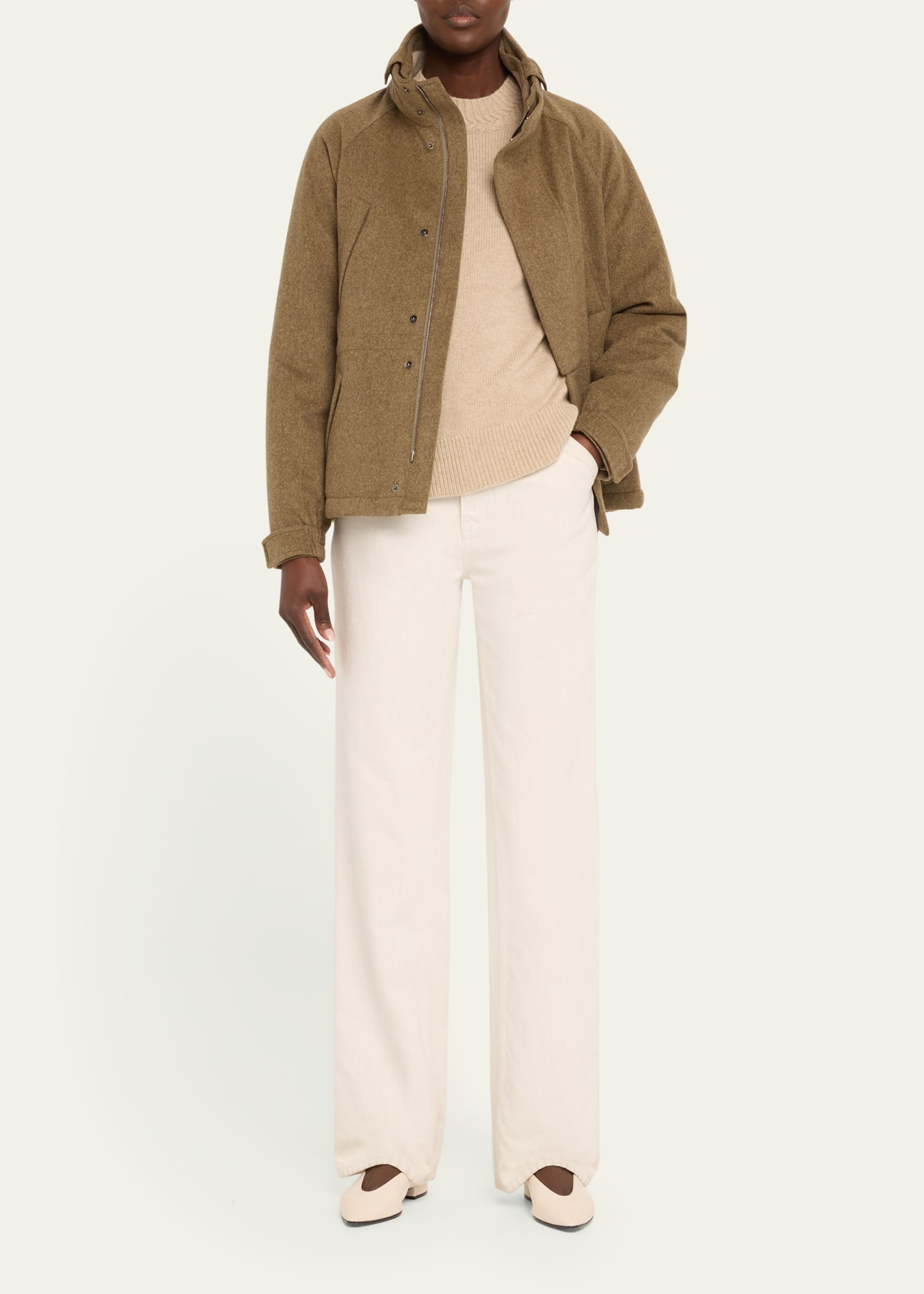 Icer Mini Strom Cashmere Parka Jacket - 2