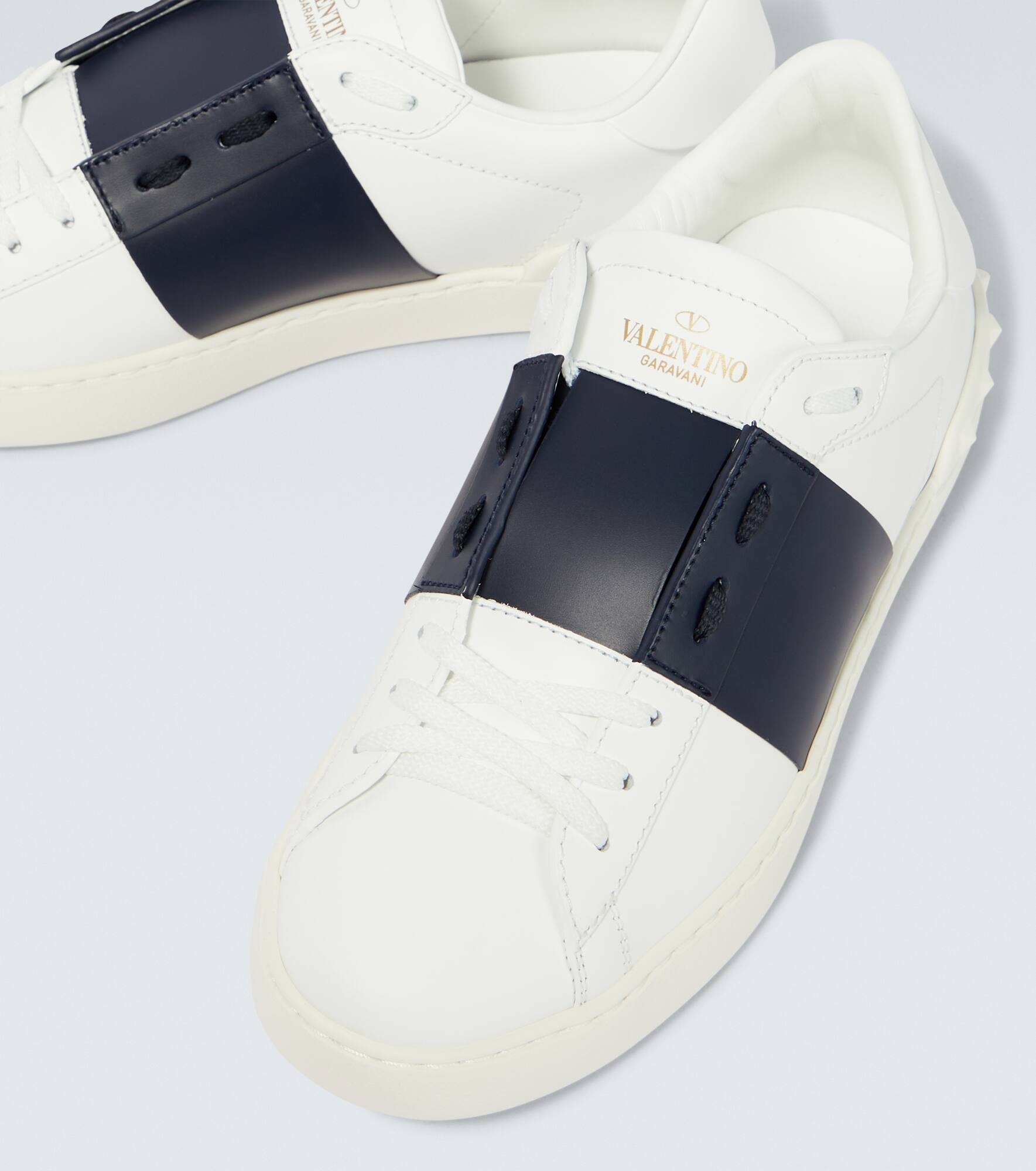 Leather sneakers - 3