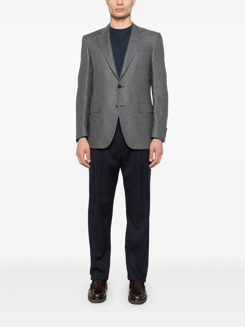 Canali houndstooth-pattern blazer outlook