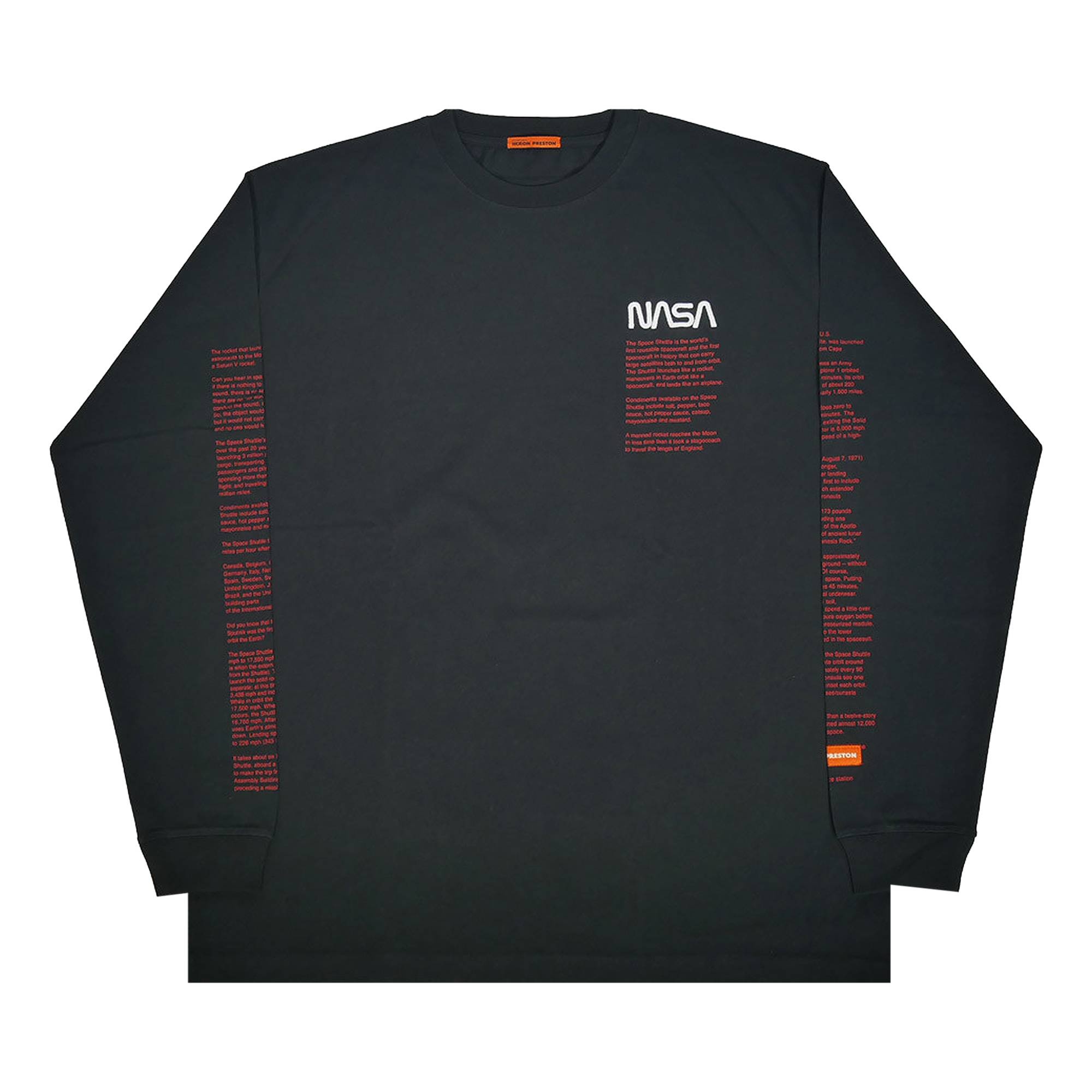 Heron Preston Nasa Over T-Shirt 'Black' - 1