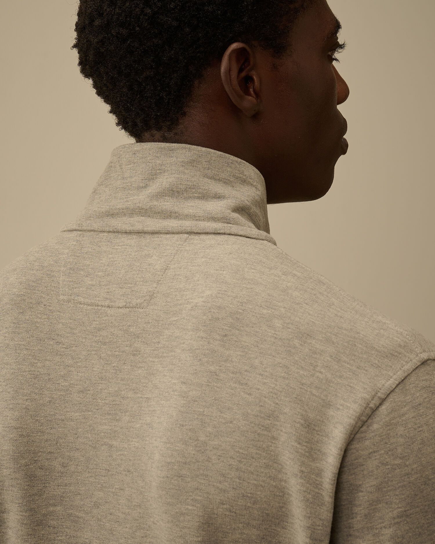 Light Fleece Half Zip Sweatshirt - 6