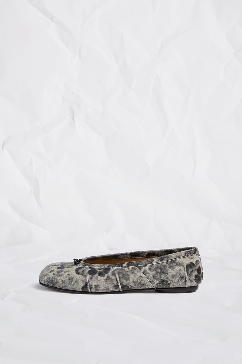 Tabi Ballerina Crackle Flower Print 5