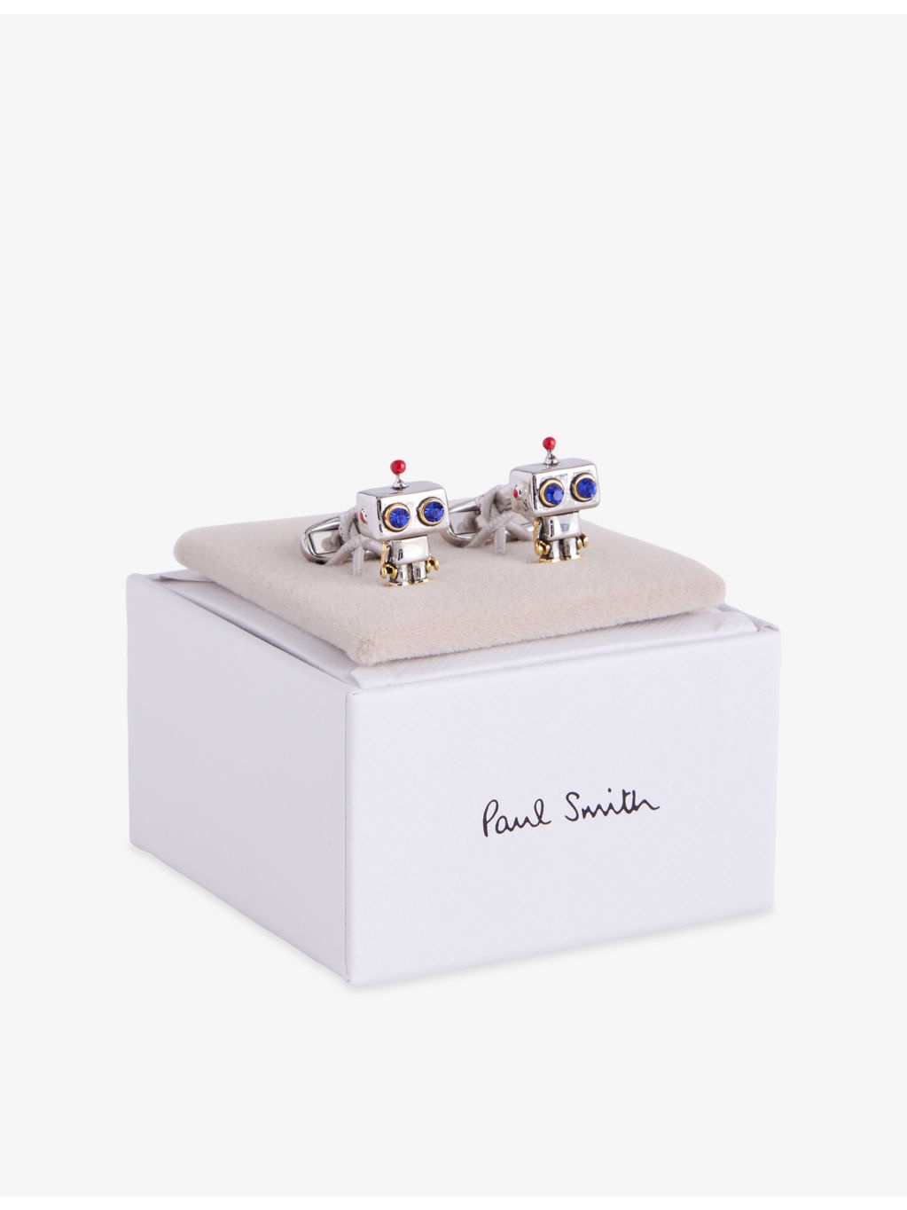 Robot Copper And Zinc Cufflinks - 3