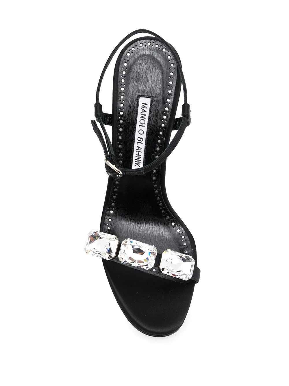 crystal-embellished sandals - 4