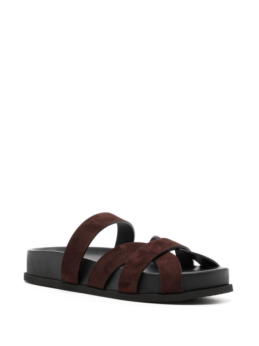 strappy suede sandals - 2