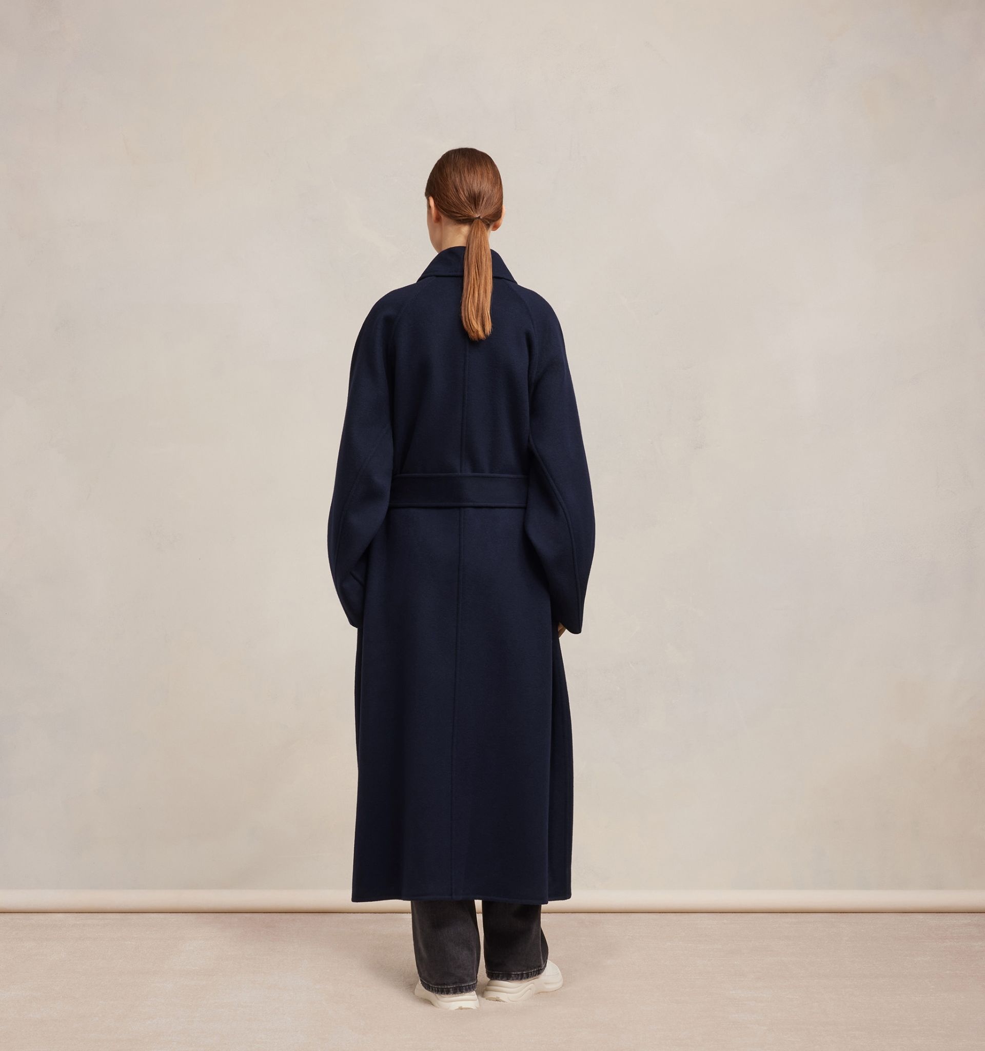 Long Belted Coat - 5