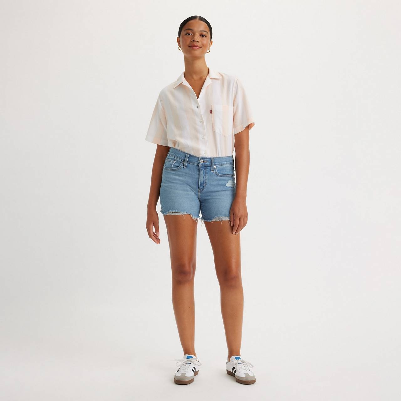 MID LENGTH WOMEN'S SHORTS - 2