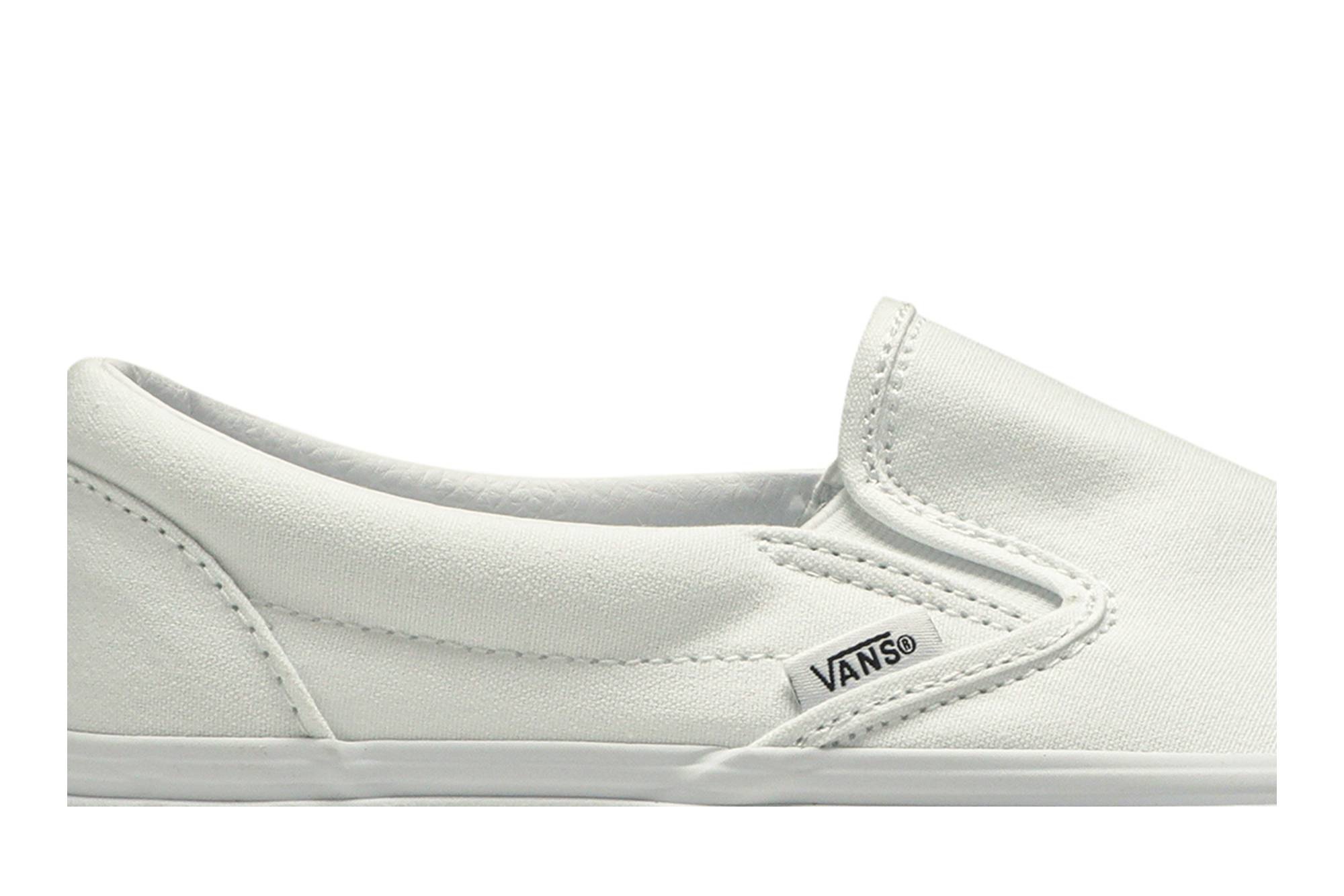 Classic Slip-On 'White Canvas' - 2