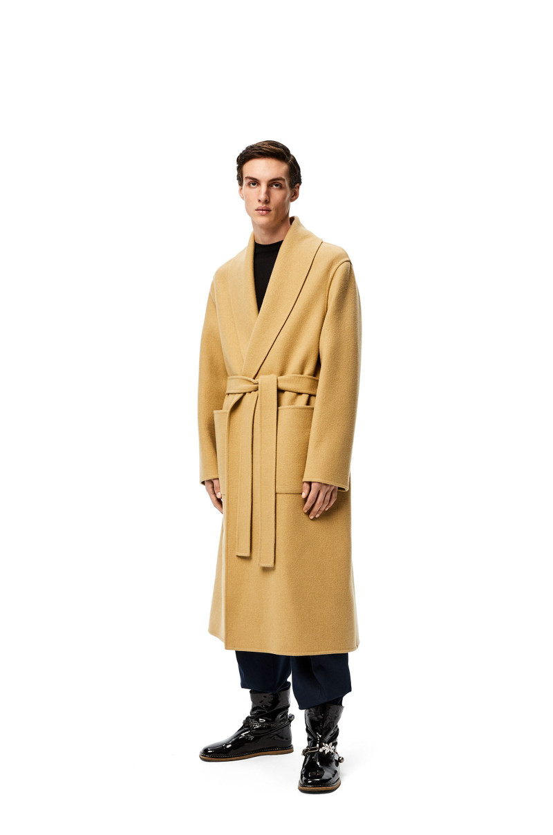 Loewe Belted coat in cashmere outlook