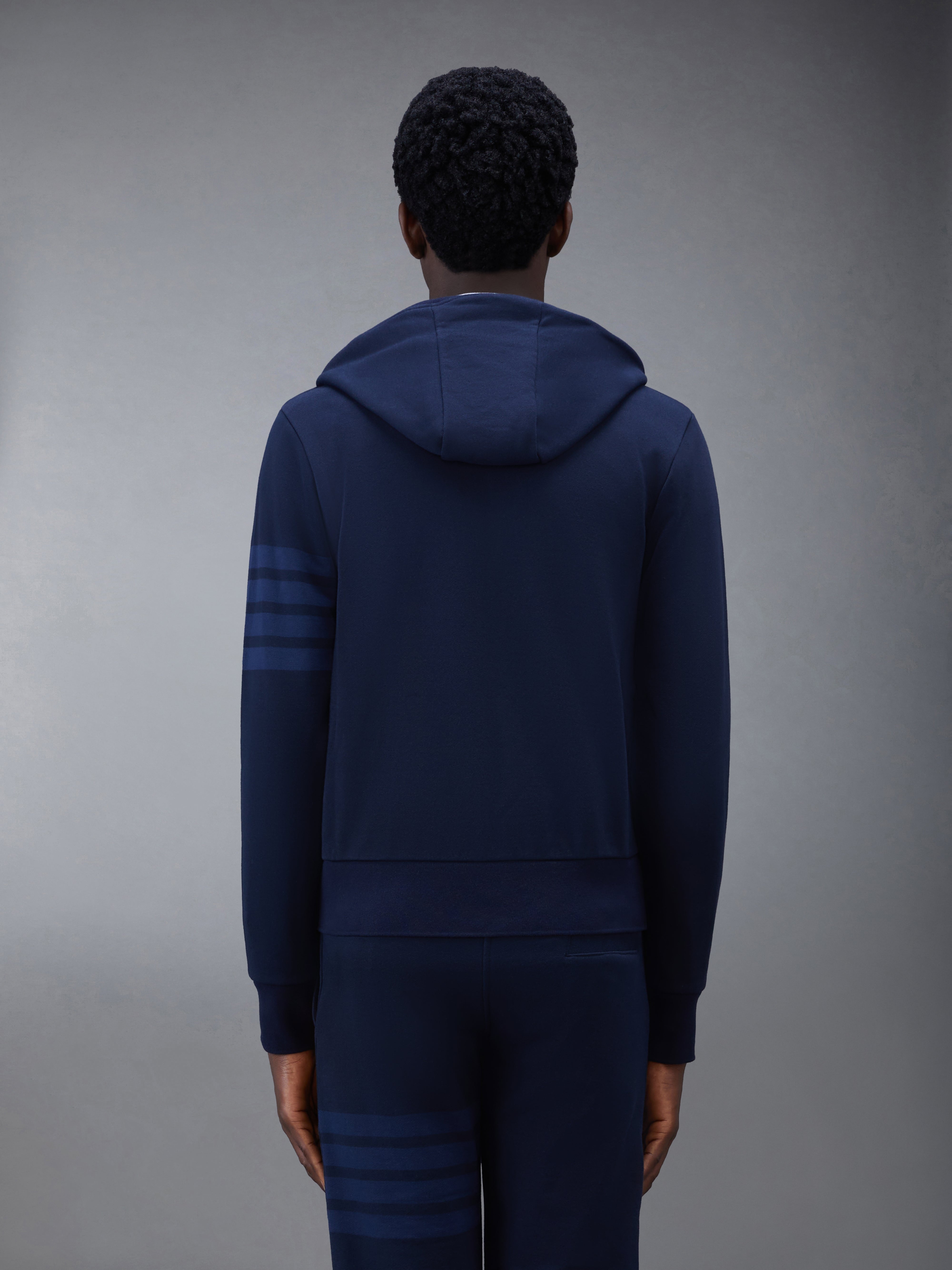 CLASSIC LOOPBACK 4-BAR FULL ZIP HOODIE - 2