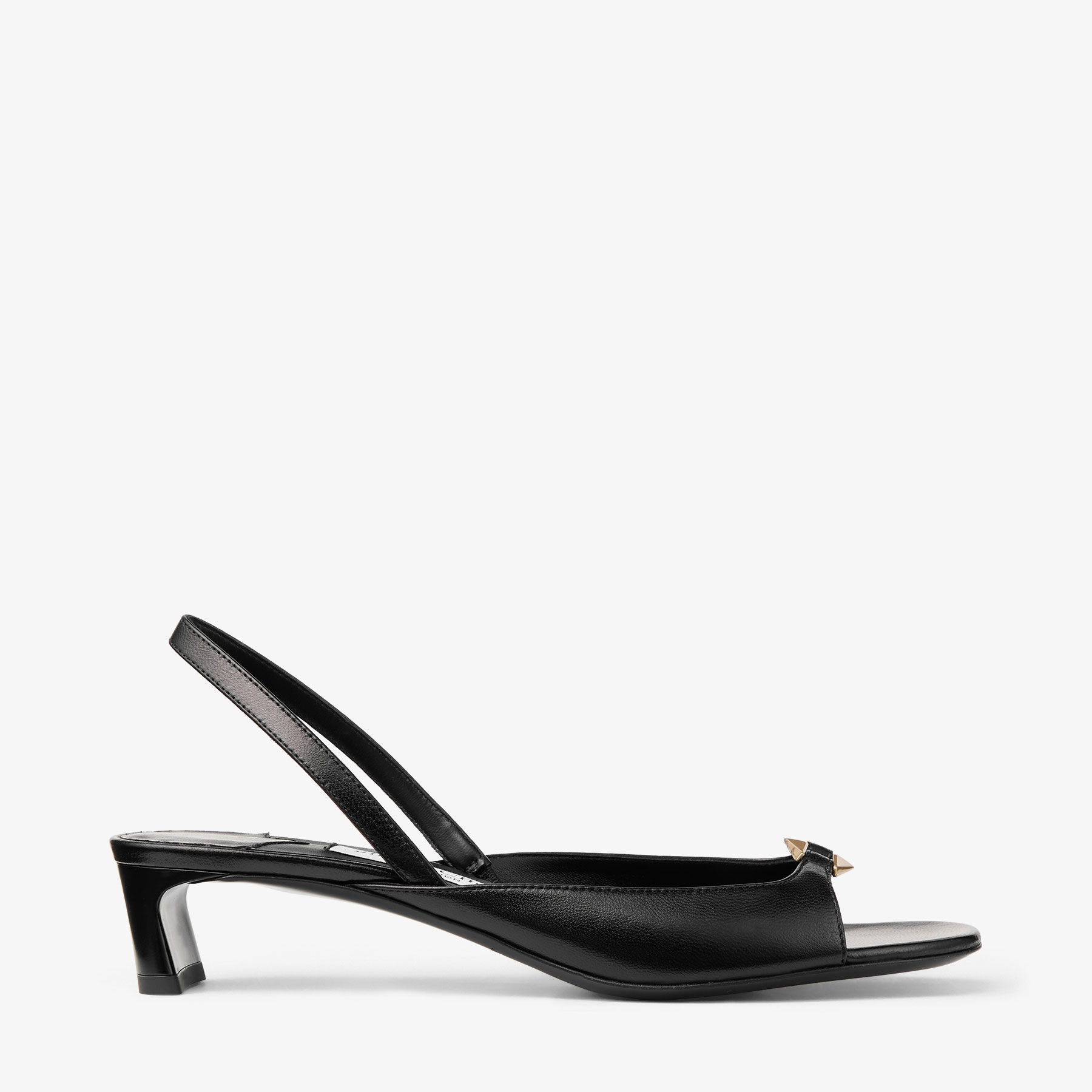 Lev 35
Black Nappa Leather Sandals - 1