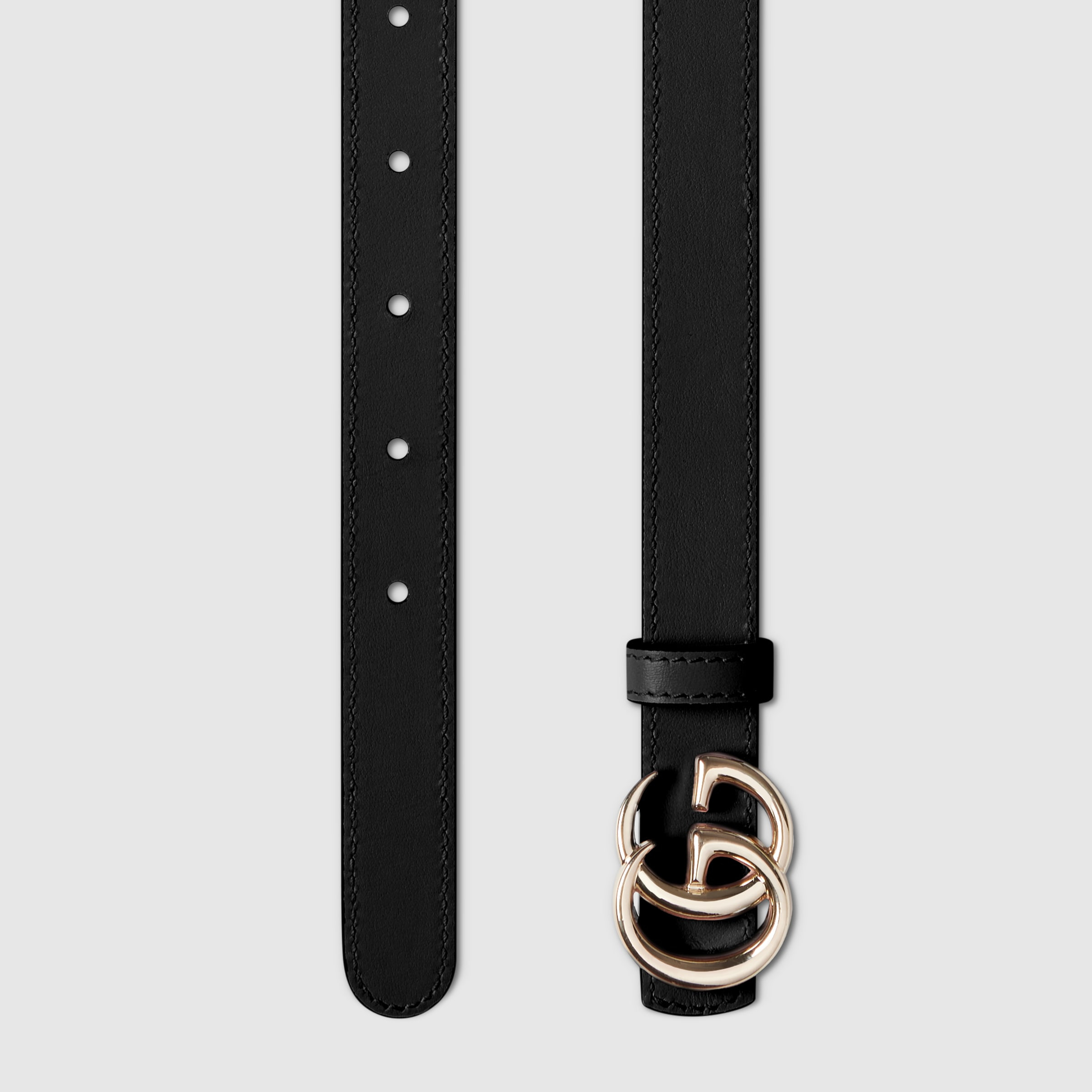 Reversible GG Marmont thin belt - 7