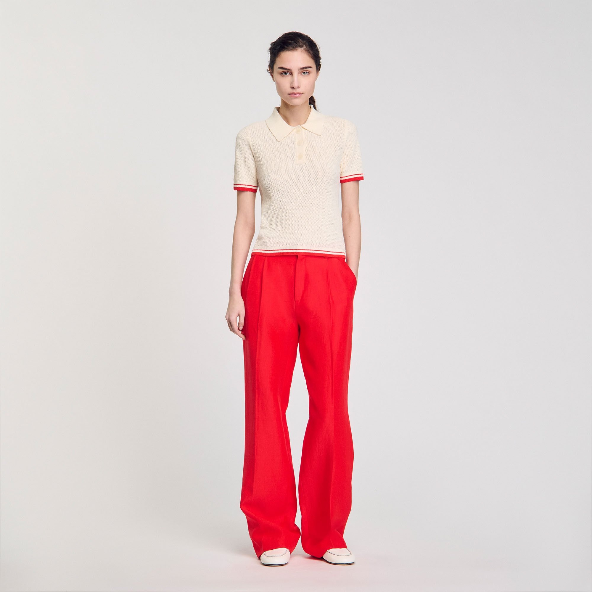 POLO-NECK SWEATER - 1