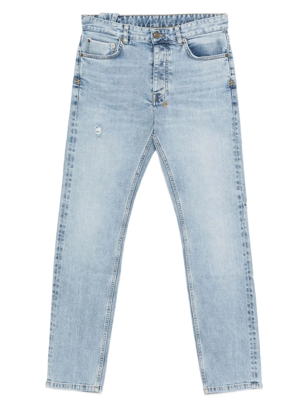 distressed jeans - 1