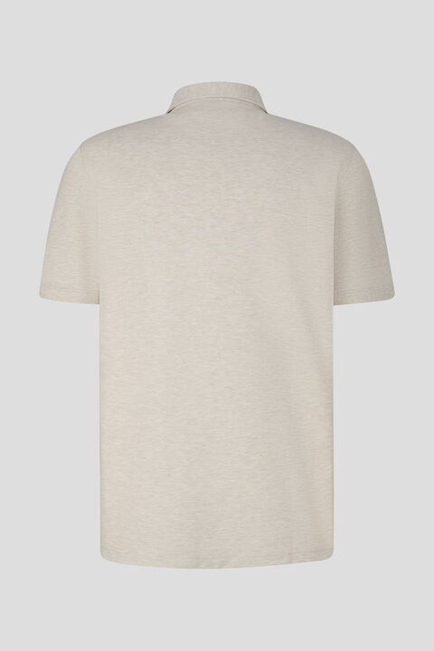 Timo Polo shirt in Beige melange - 5