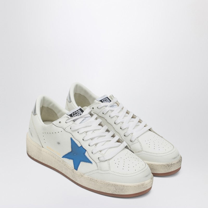 Golden Goose Sneaker Ballstar White/Blue/Silver Men - 1