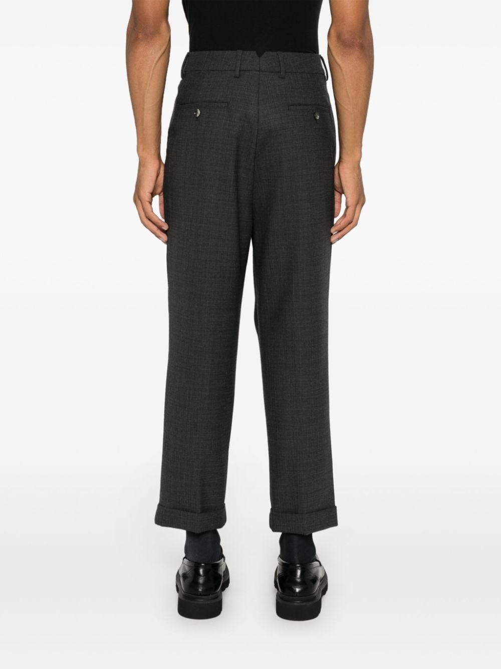 pleated trousers - 4