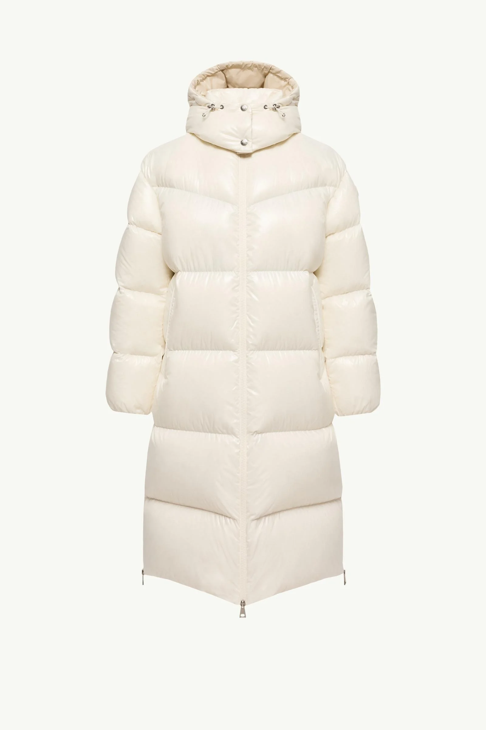 Harfang Hooded Long Down Coat - 1