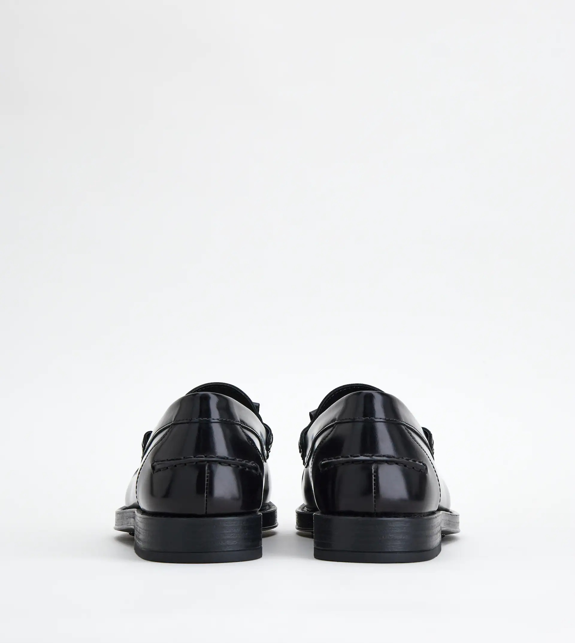 LOAFERS IN LEATHER - BLACK - 2