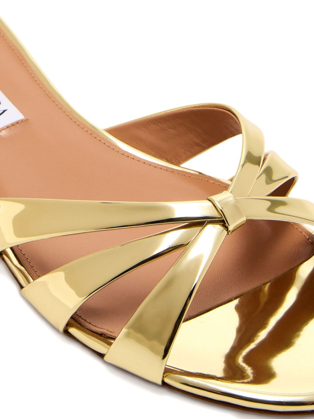 Tati metallic leather sandals - 4