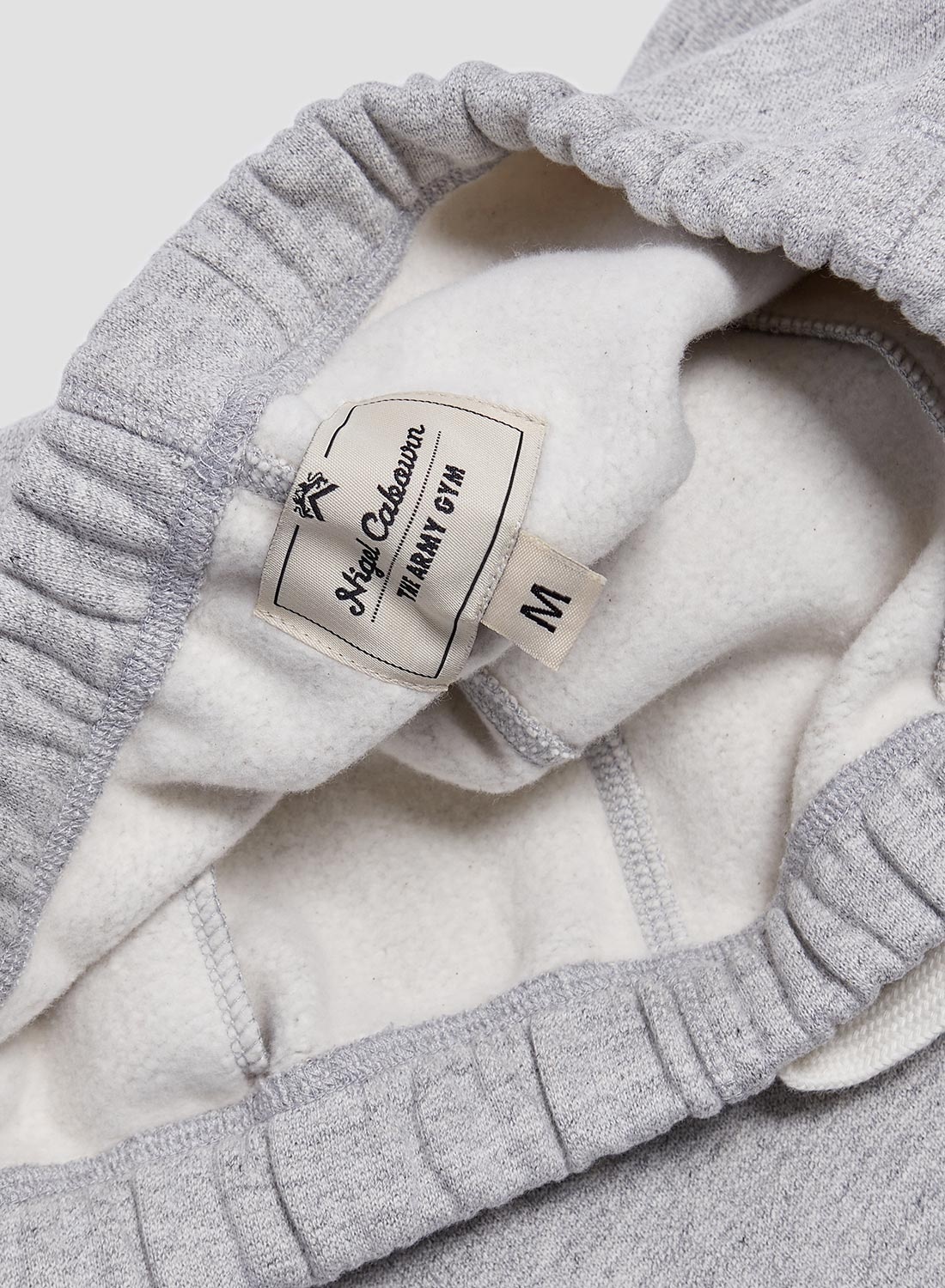 Embroidered Arrow Sweat Pant in Grey Marl - 6