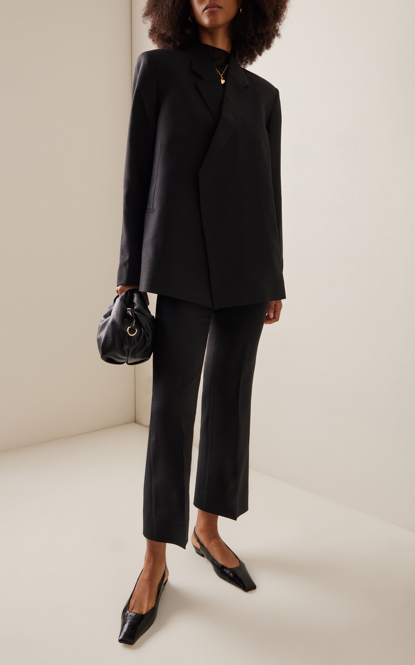 Polus Wool-Silk Suit Jacket black - 3