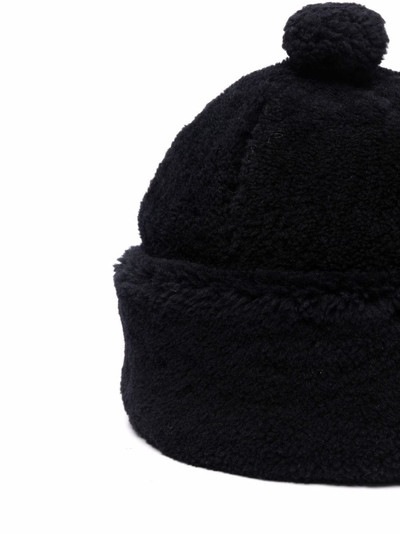 Thom Browne pom-pom shearling beanie outlook