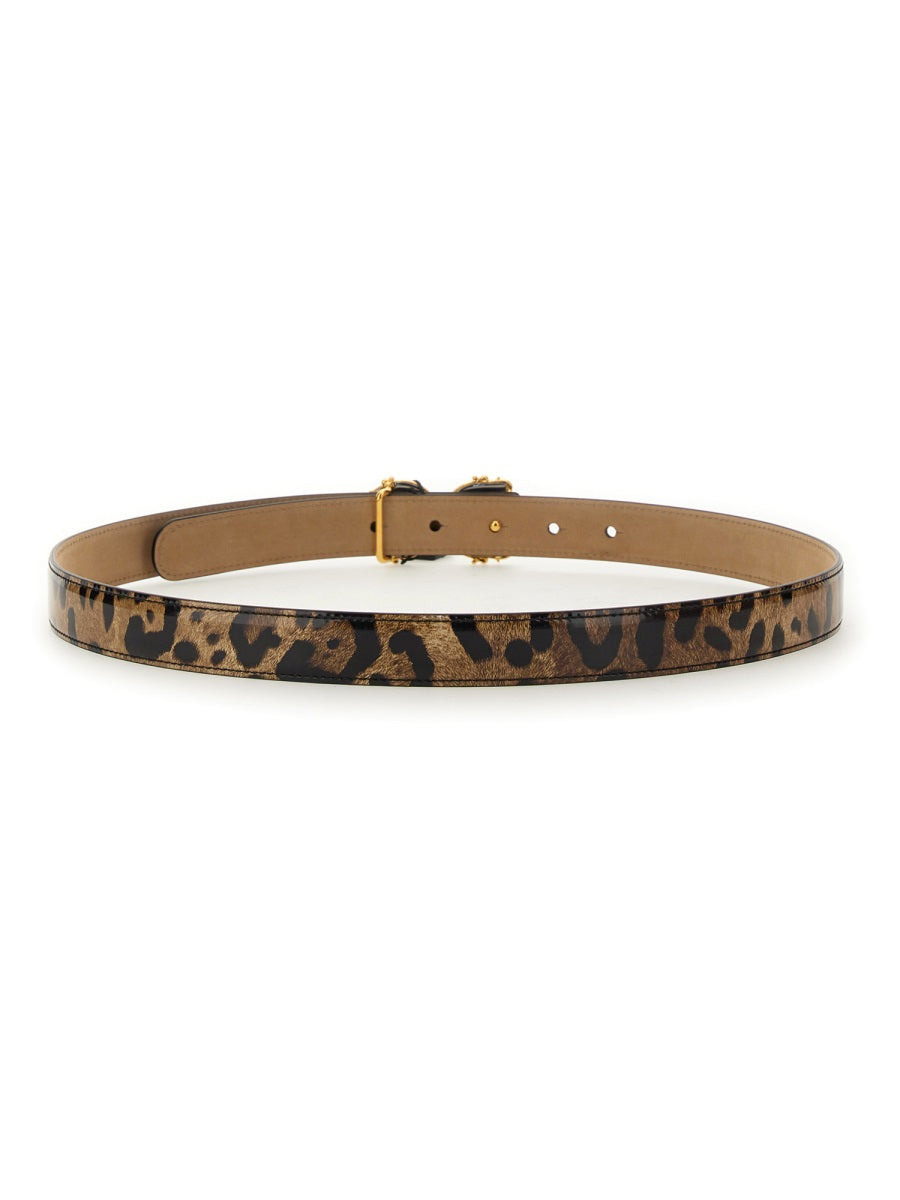 Leopard Print Belt - 3