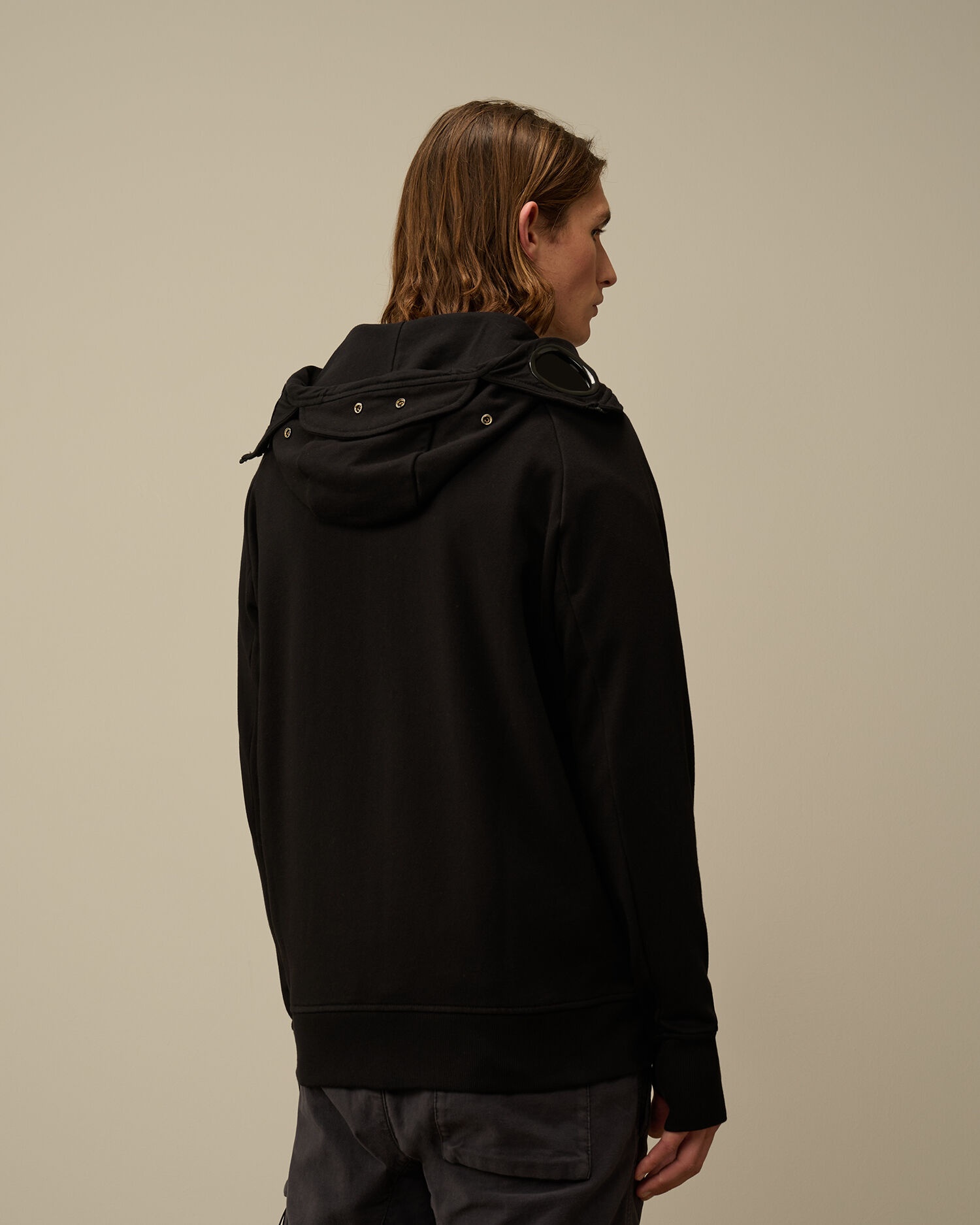 Diagonal Raised Fleece Explorer Zipped Hooded Sweatshirt - 7