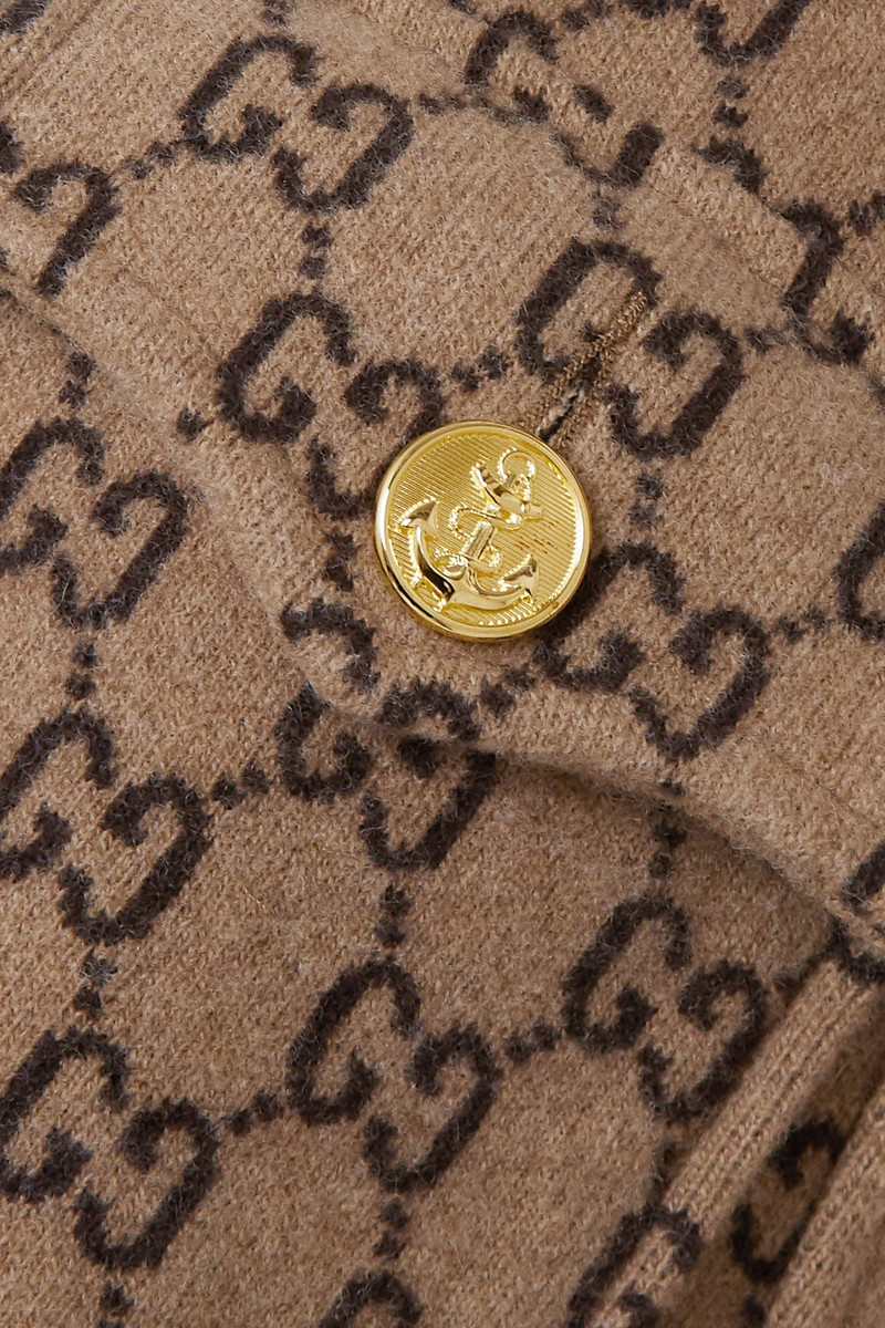 Wool-jacquard cape 5