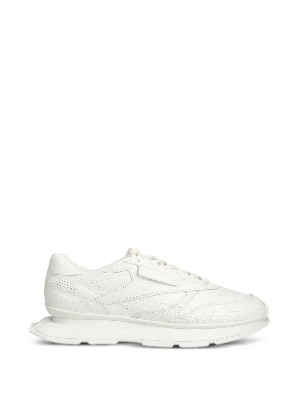 cracked-effect sneakers - 1