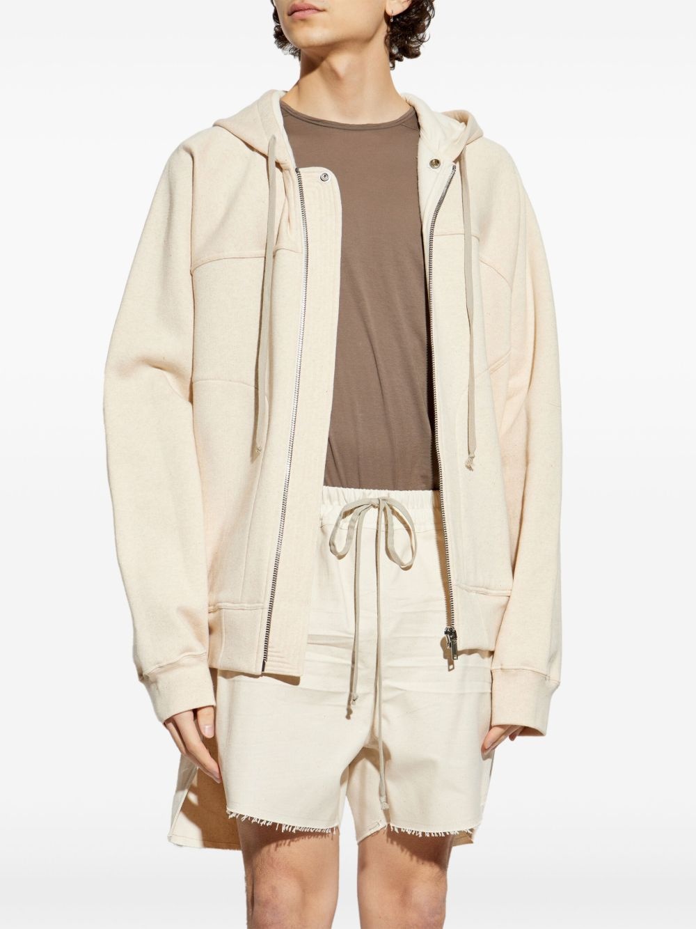 zip-up hoodie - 3