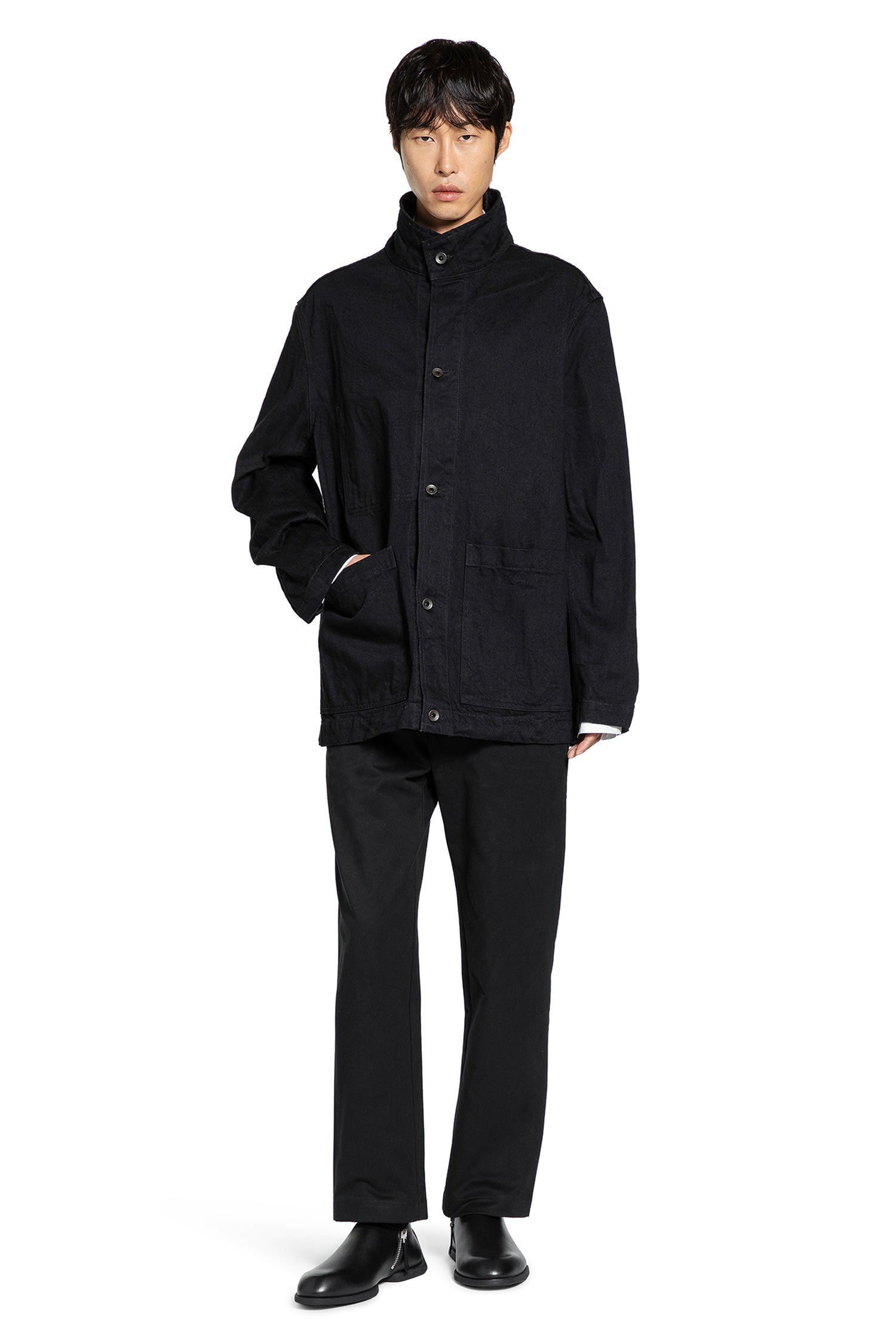 Crinckle Denim Jacket - 5
