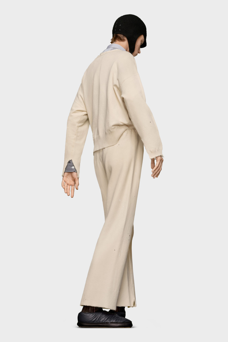 Cut-out hem sweatpants 4