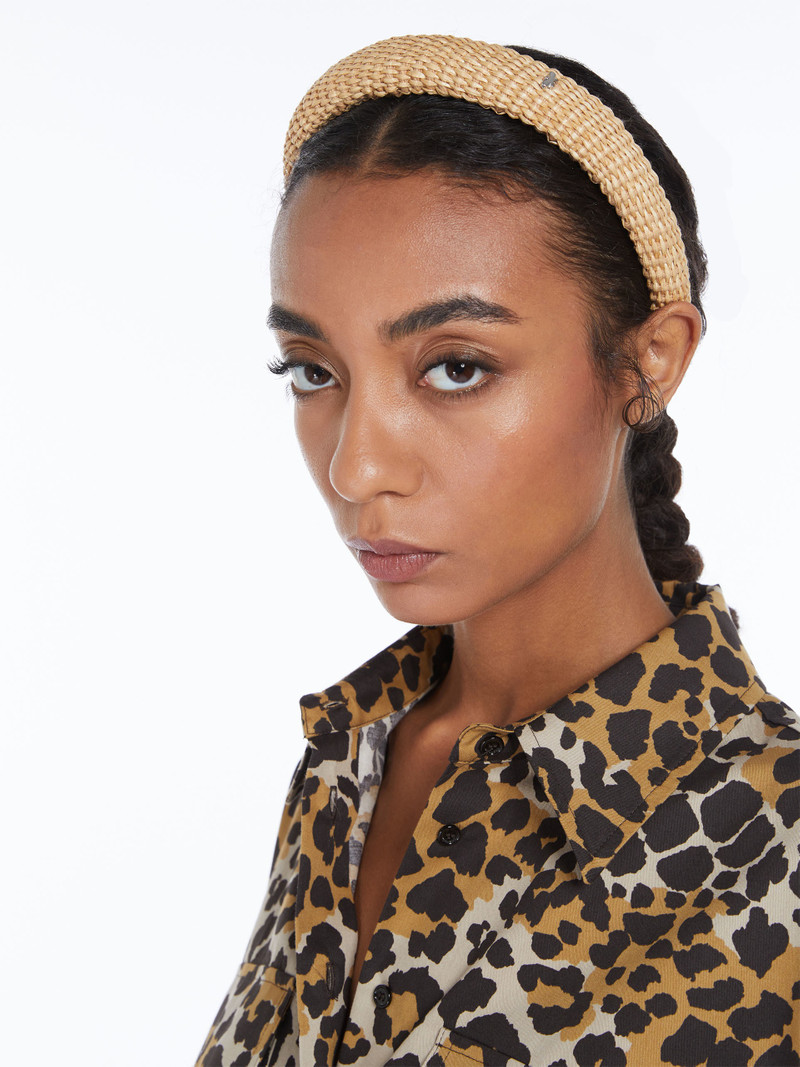ESCHILO Raffia headband 3
