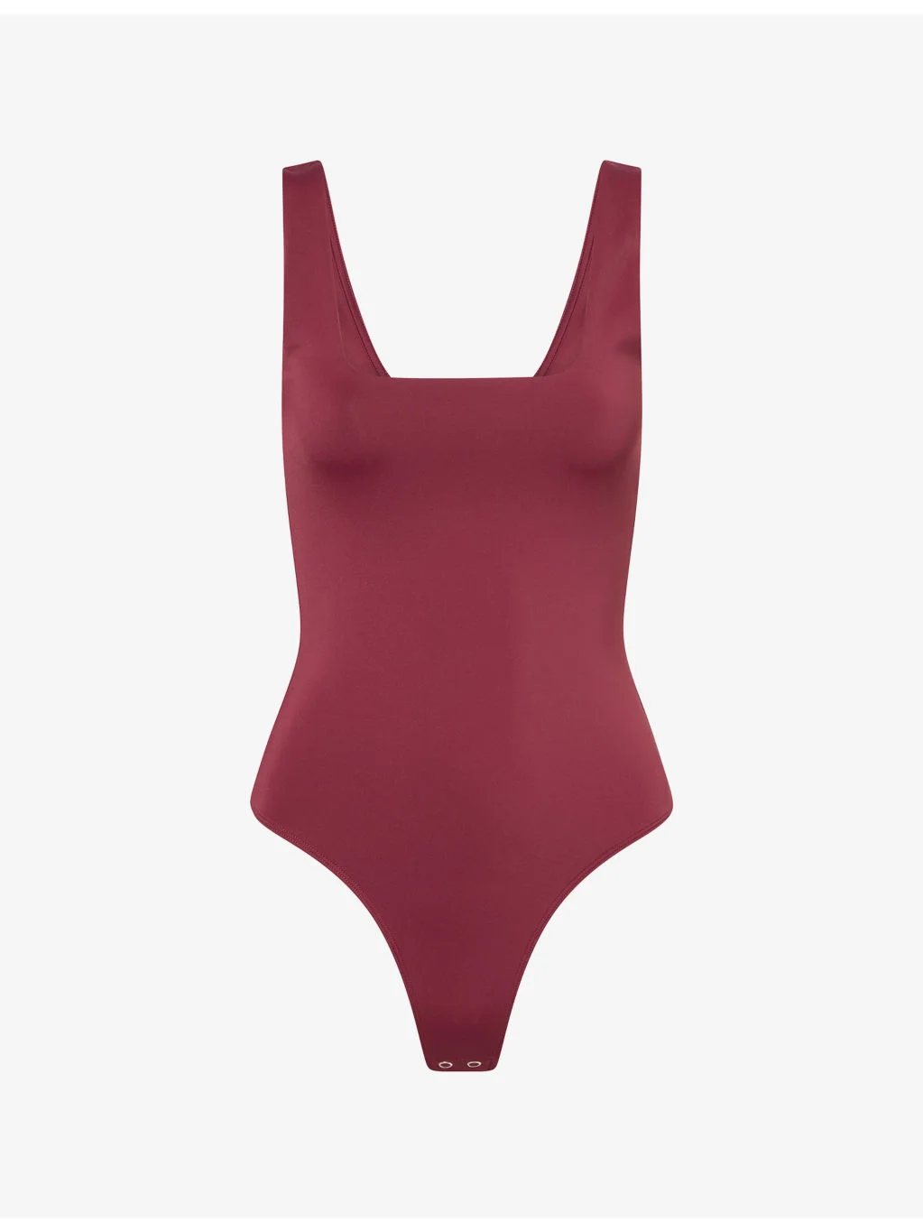 Sculpting Square-Neck Stretch-Jersey Bodysuit - 1
