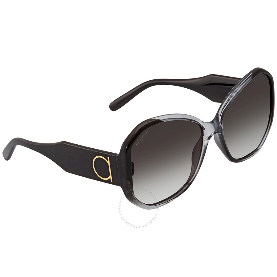 Salvatore Ferragamo Grey Gradient Butterfly Ladies Sunglasses SF942S 007 61 - 3