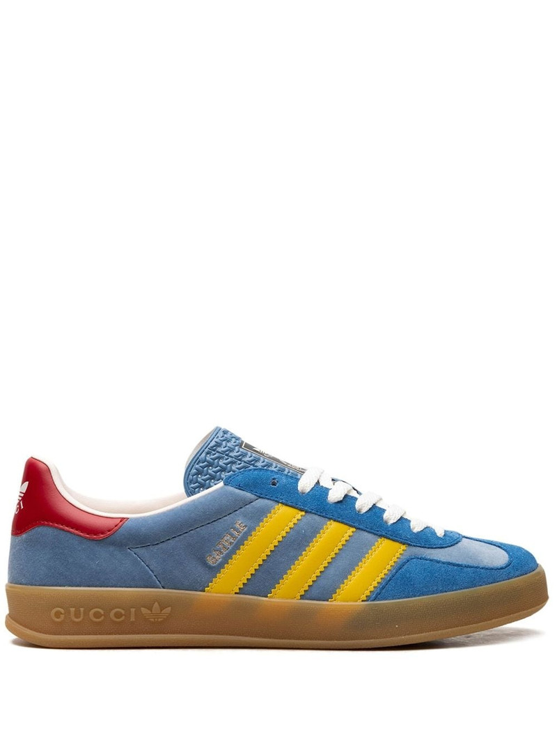 x Gucci Gazelle "Light Blue Suede" sneakers - 1