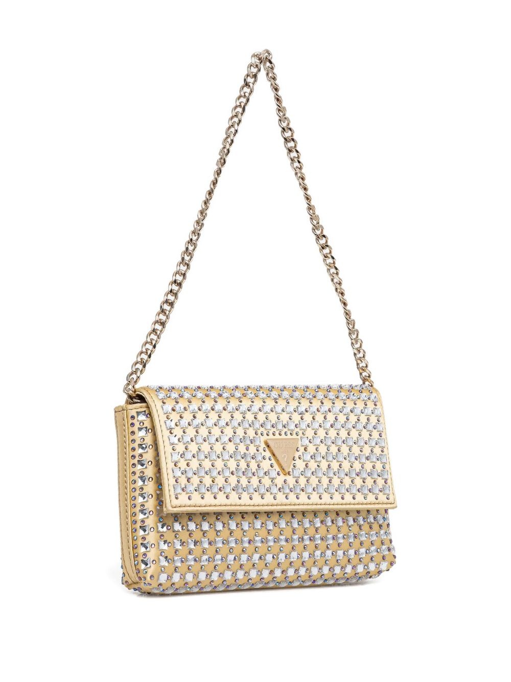 Zaine rhinestone-embellished clutch bag - 2