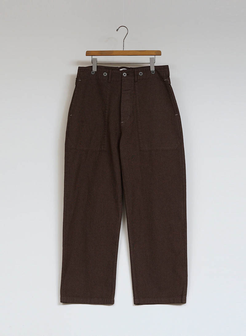 New Workwear Pant Broken Twill in Brown 1