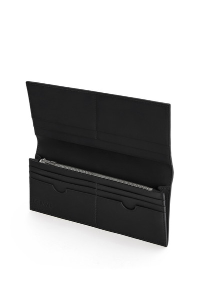 Loewe Long horizontal wallet in smooth calfskin outlook