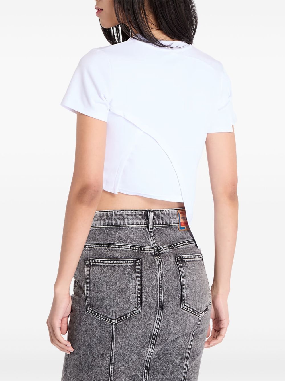 cropped T-shirt - 3
