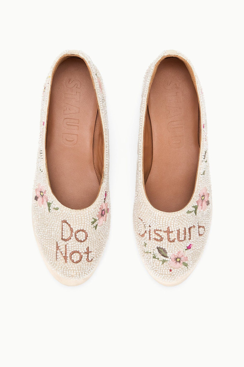 STAUD STAUD ALBA BALLET FLAT DO NOT DISTURB outlook