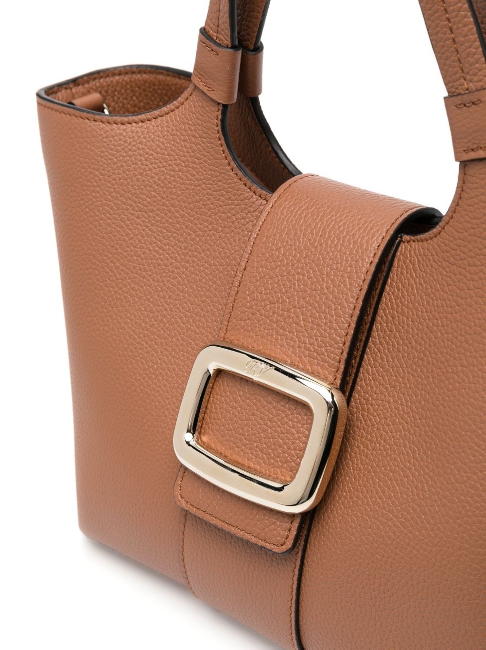 Viv' Choc leather shoulder bag - 4