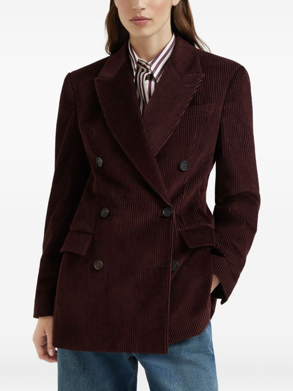 double-breasted blazer - 4