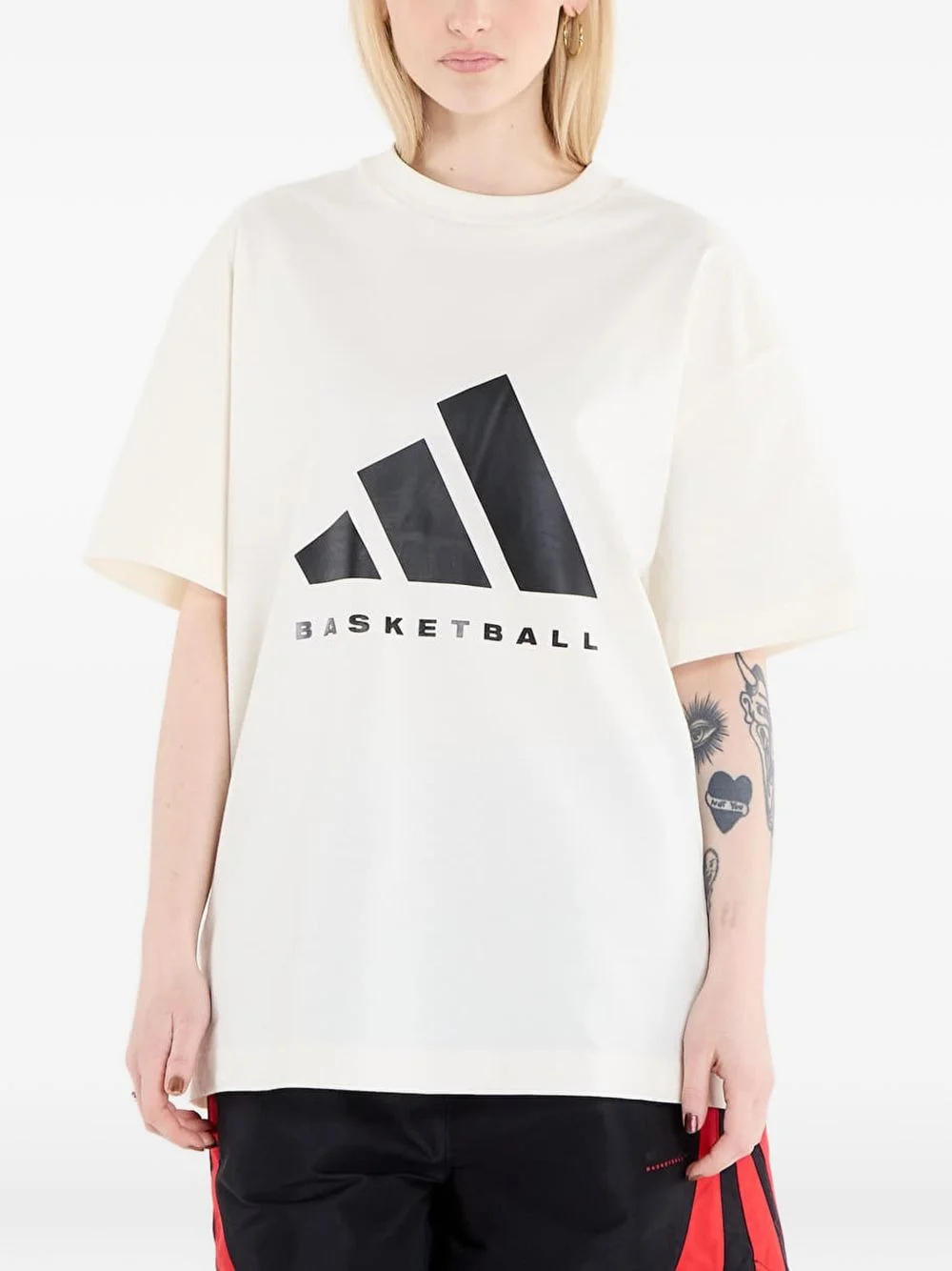 Basketball logo-print T-shirt - 1