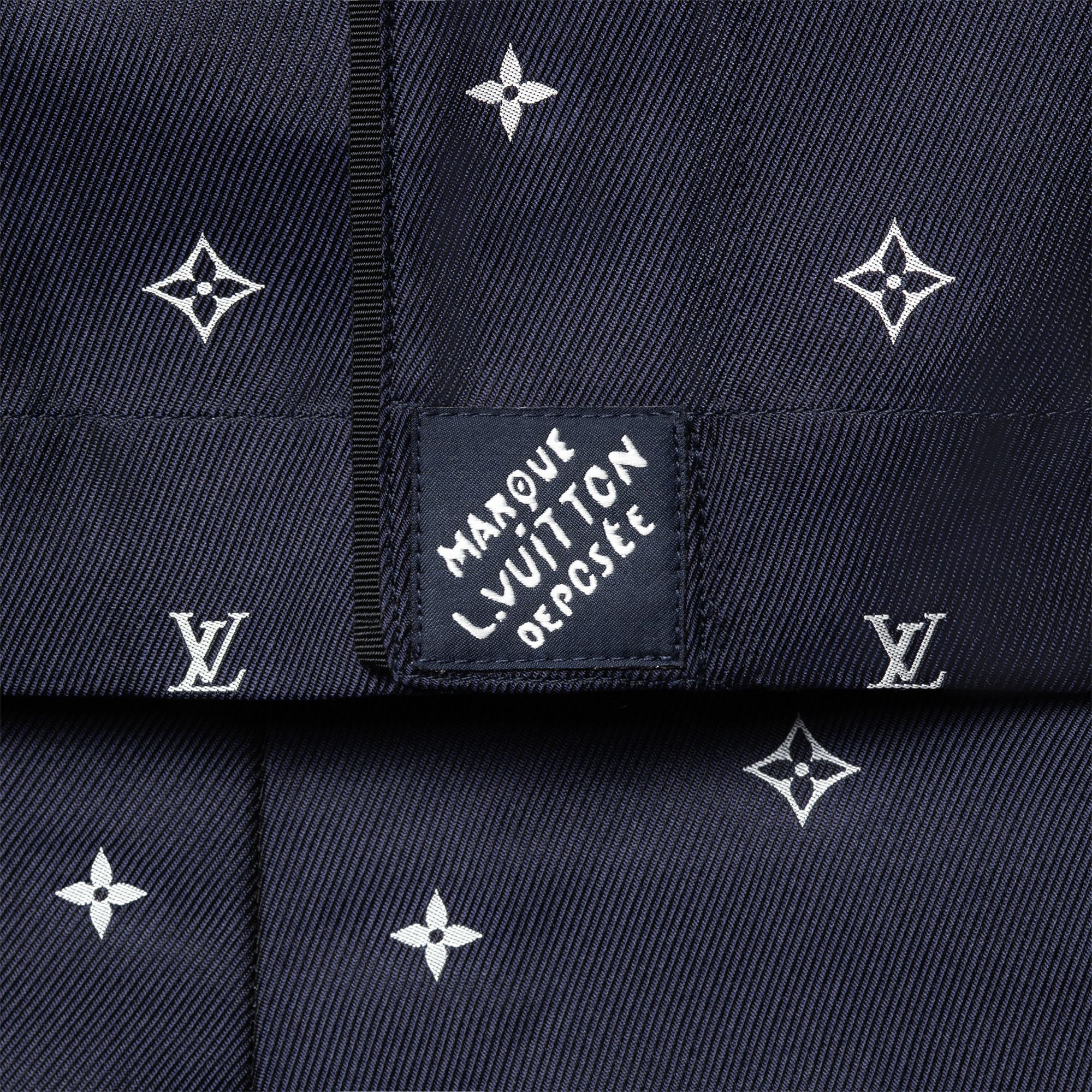 Monogram Silk Pajama Shirt - 3