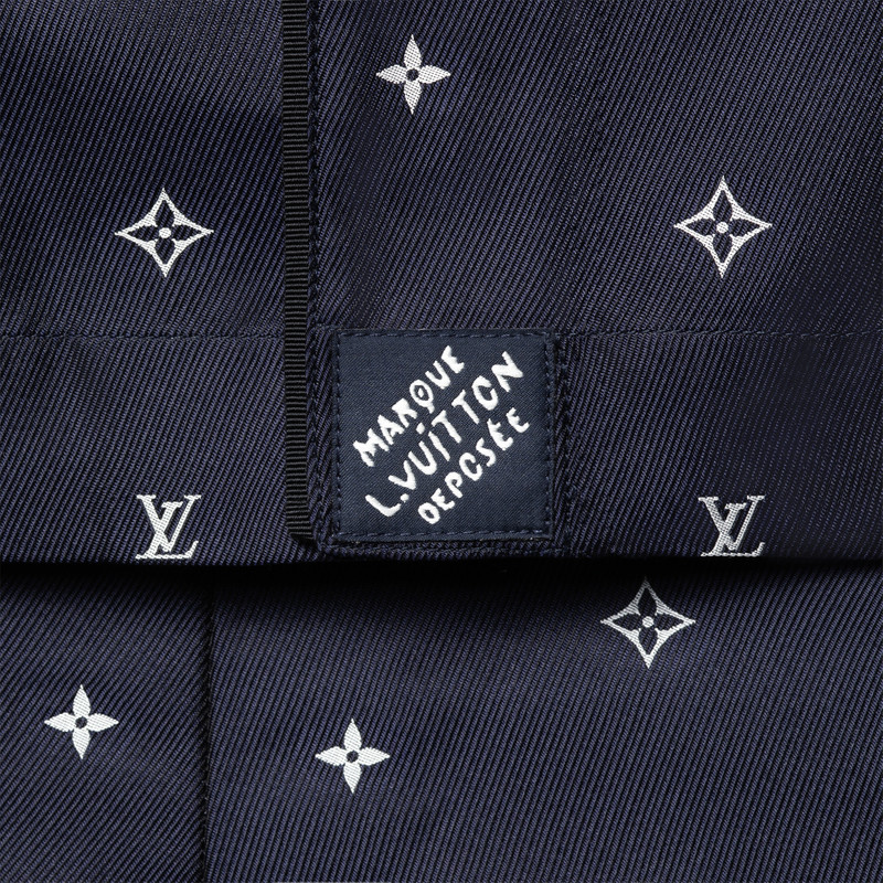 Monogram Silk Pajama Shirt 3