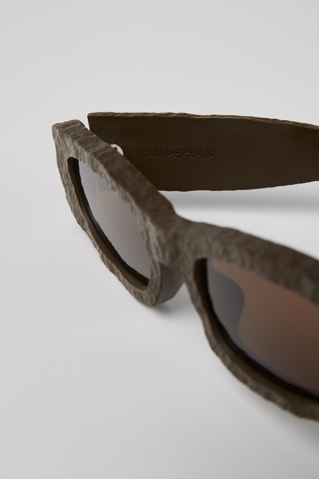 Brown HIRMU Acetate Sunglasses Brown - 6